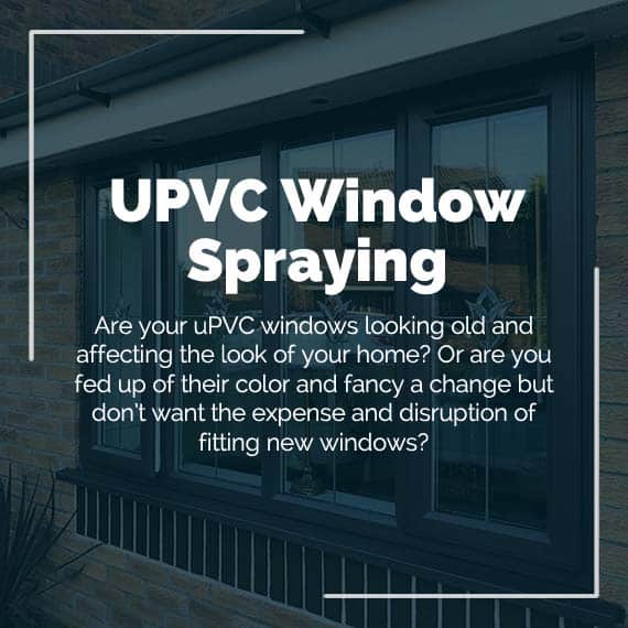 Upvc Window Spraying Sprayworks Uk